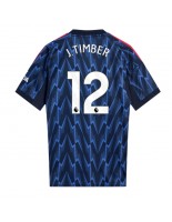 Arsenal Jurrien Timber #12 Bortedrakt 2025-26 Korte ermer